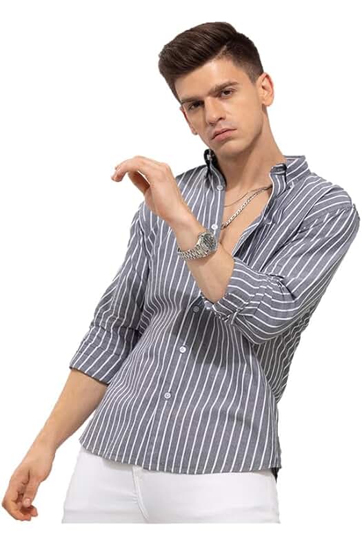 U-TURN Men&#x27;s Cotton Solid...
