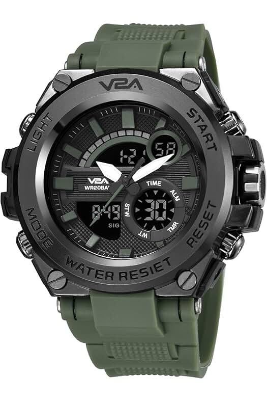V2A Chronograph Analogue and D...